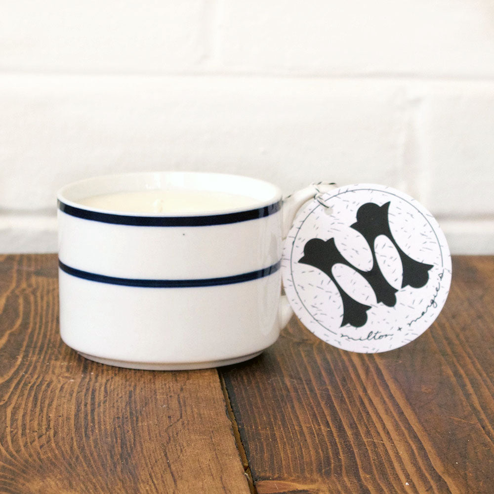 Great Lakes Soy Candle in a Vintage Mug