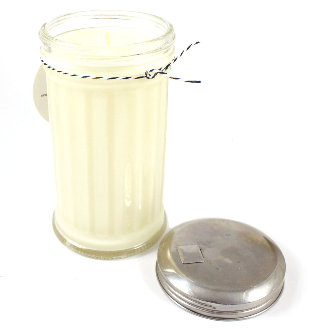 Buttercream Soy Candle in a Reclaimed Sugar Shaker
