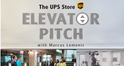 The UPS Store ELEVATOR PITCH featuring CNBS's Marcus Lemonis