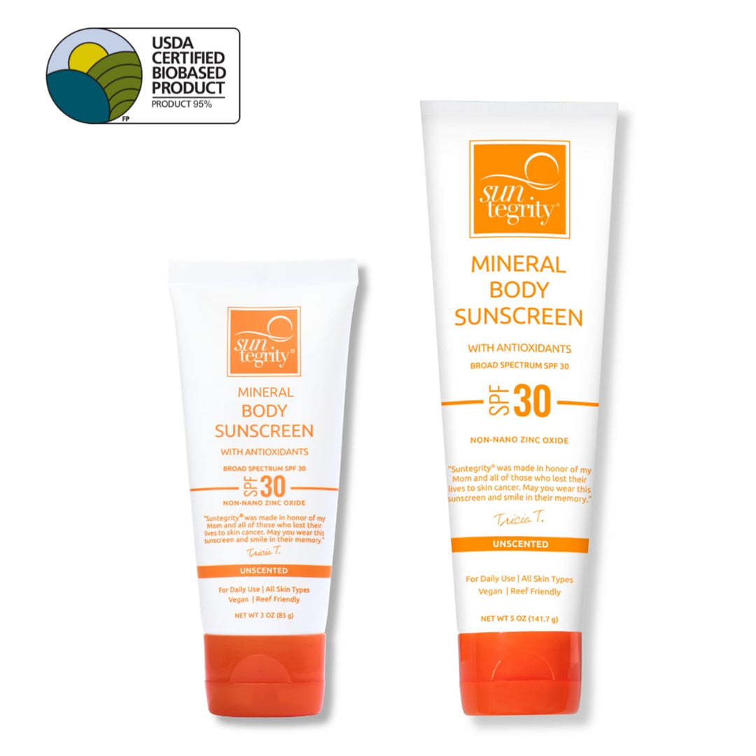 Mineral Body Sunscreen Broad Spectrum SPF 30 (Unscented)