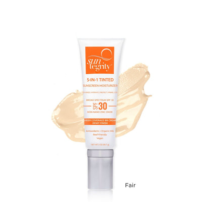 5 in 1 Tinted Sunscreen Moisturizer, SPF 30