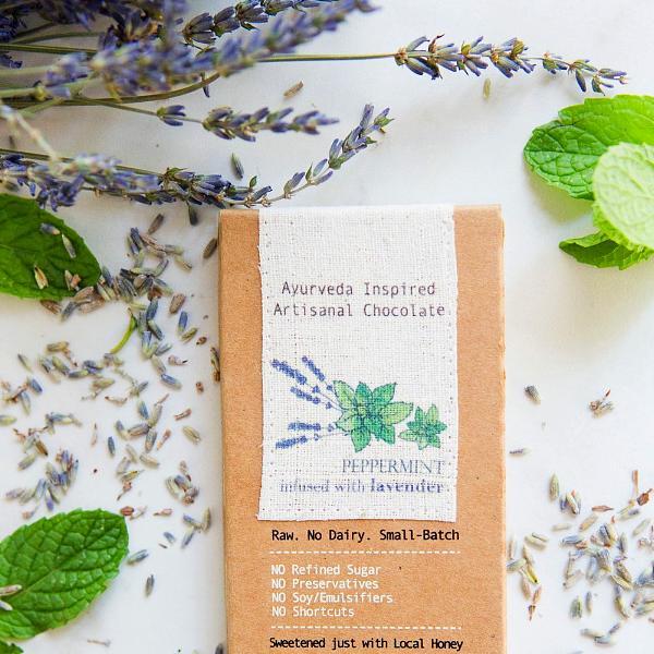 Peppermint Bar With Lavender Infusion