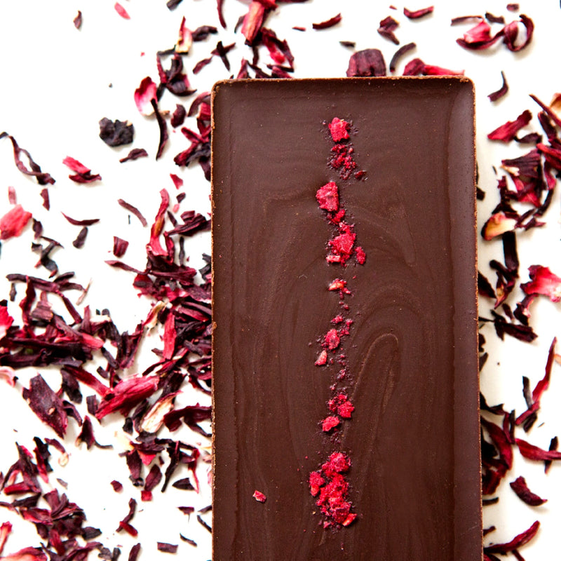Raspberry Bar With Beetroot Infusion