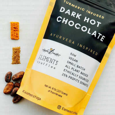 Turmeric Infused Drinking Hot Chocolate