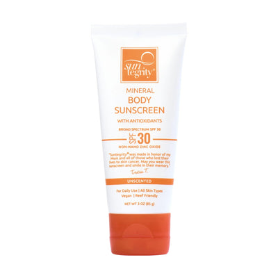 Mineral Body Sunscreen, SPF 30 (Unscented)