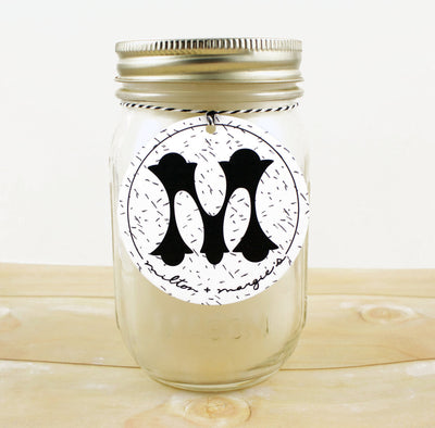 Caramel Apple Mason Jar Soy Candle