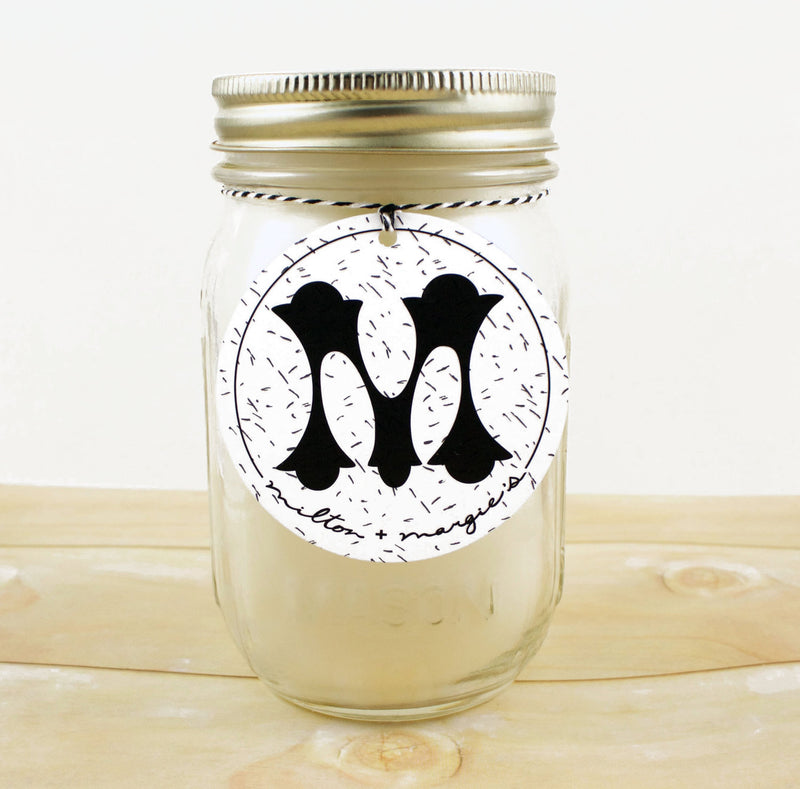 Caramel Apple Mason Jar Soy Candle