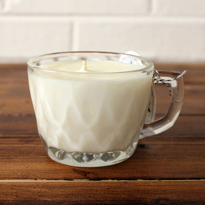 Cinnamon Clove Soy Candle in Vintage Punch Glass