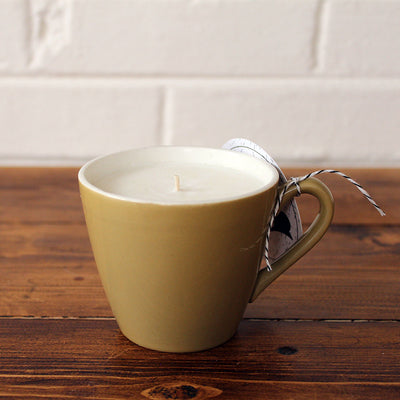 Dusk Soy Candle in Brown Vintage Mug