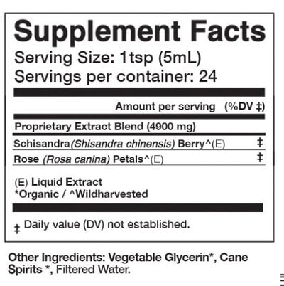 Schisandra Rose Elixir: Adaptogenic Superberry