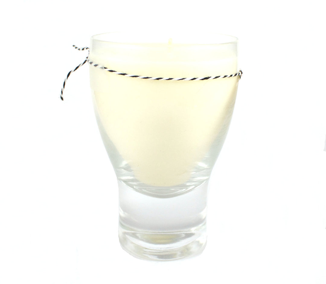 White Ginger with Amber in a Vintage Glass